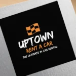 Uptown Rent a Car Logo