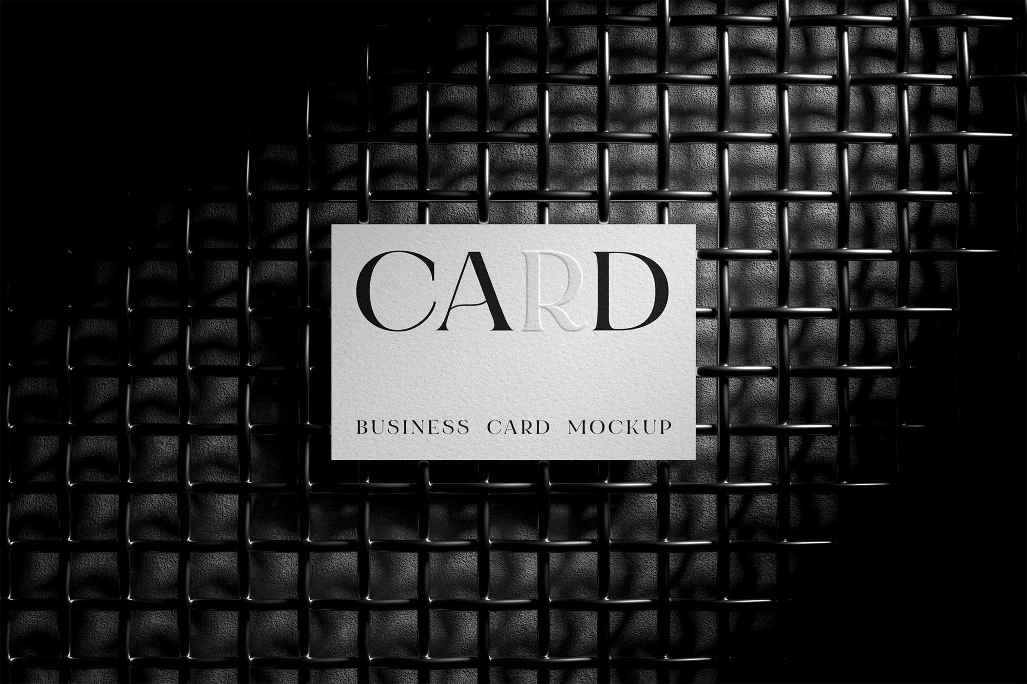 Free Urban Business Card Mockup PSD Template