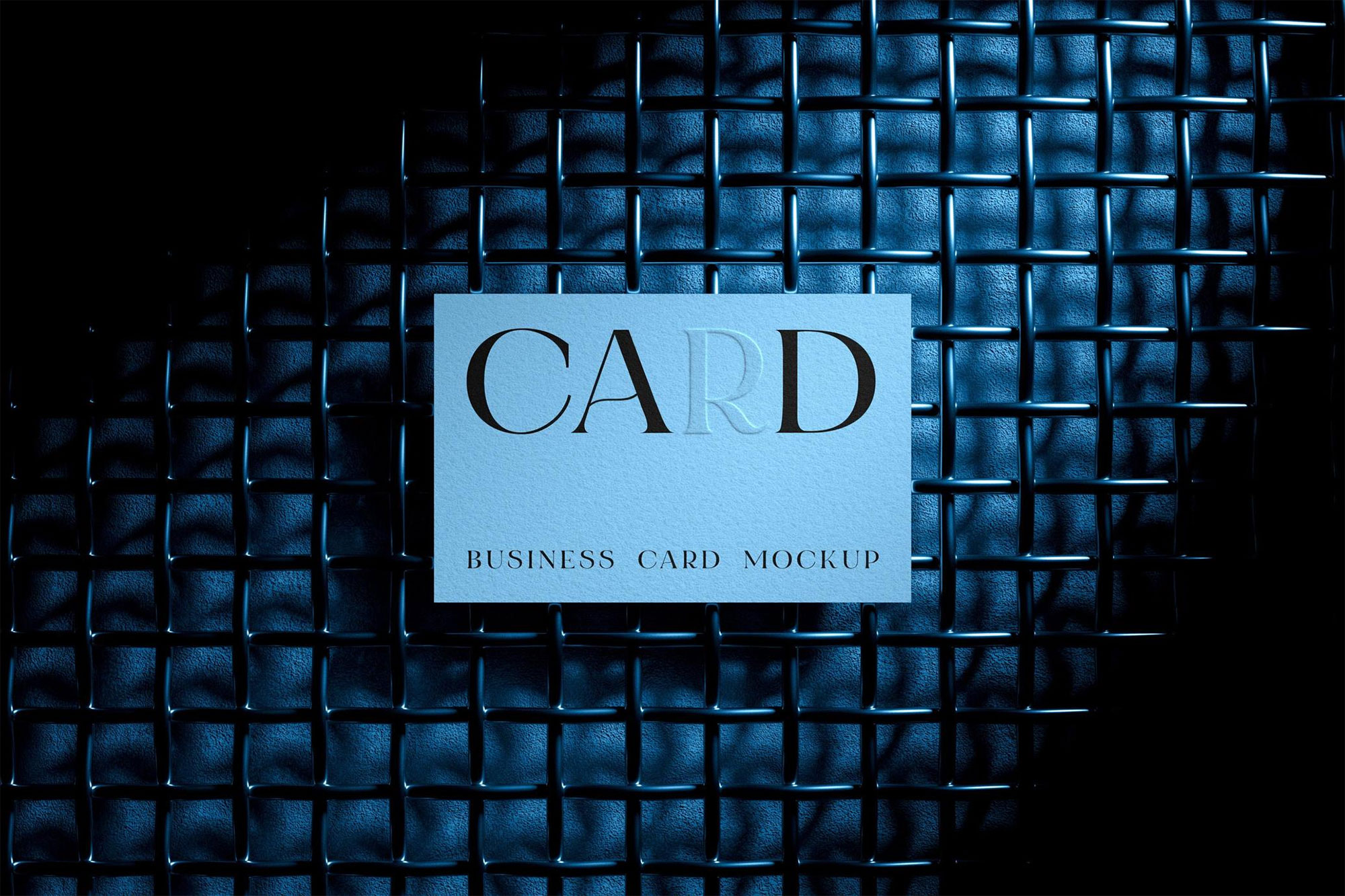 Free Urban Business Card Mockup PSD Template