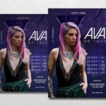 Urban DJ Tour Flyer Template