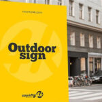 Urban Outdoor Sign Mockup