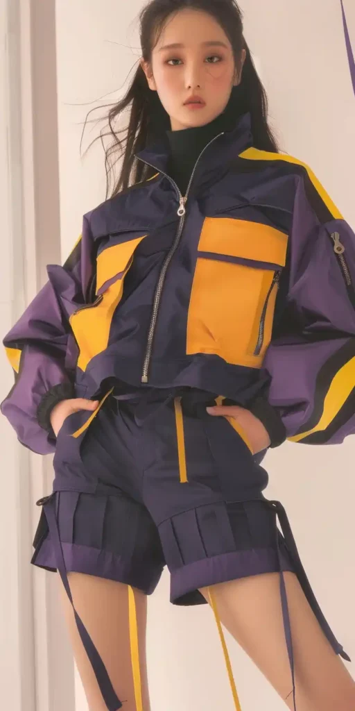 Urbancore Asian Woman in Sportswear