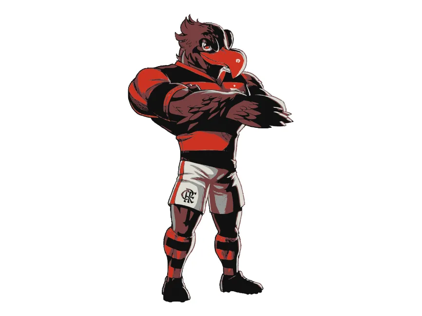 Urubu Mascot Logo