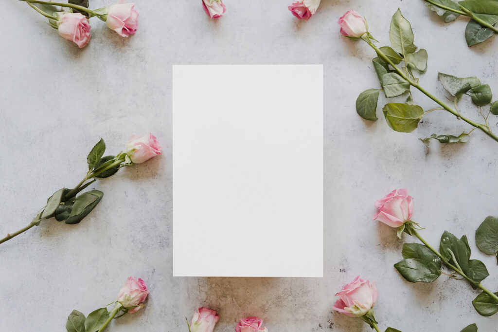 Valentines Day Card Mockup