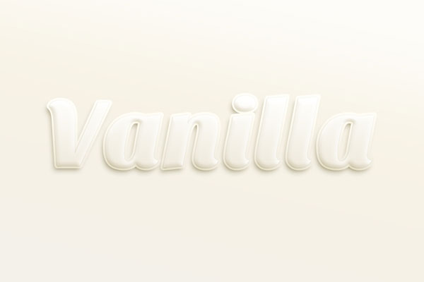 Vanilla Text Effect