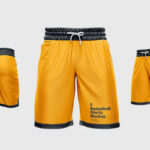 Varied Sight of 3 Basketball Shorts Mockups