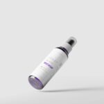 Varied Sights of 5 Glass Spray Bottle Mockups