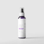 Varied Sights of 5 Glass Spray Bottle Mockups