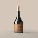 Varied Views of Five Champagne Bottle Mockups