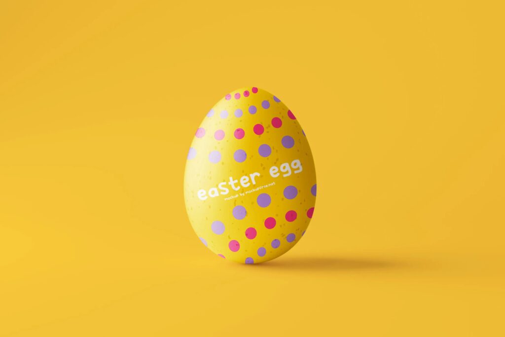 Varied Visions of 10 Easter Eggs Mockups