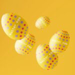 Varied Visions of 10 Easter Eggs Mockups