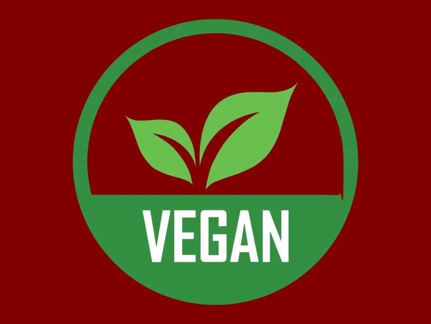 Vegan Symbol Logo