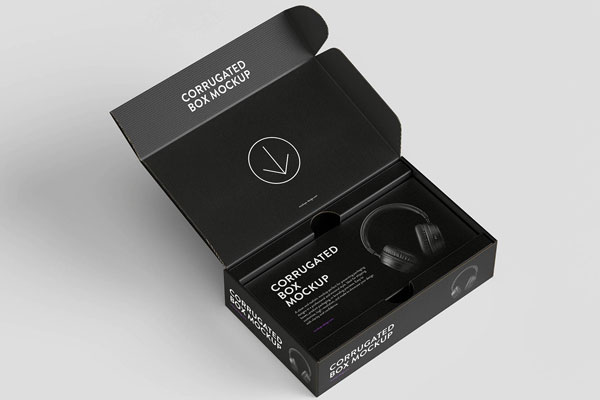 Versatile Corrugated Box Mockup