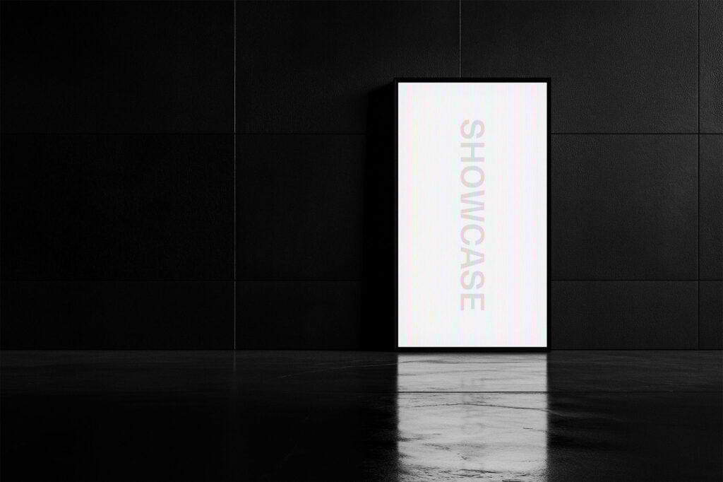 Vertical Screen Mockup