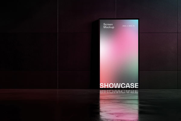 Vertical Screen Mockup