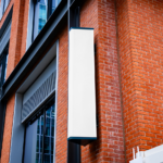 Vertical Signage Mockup