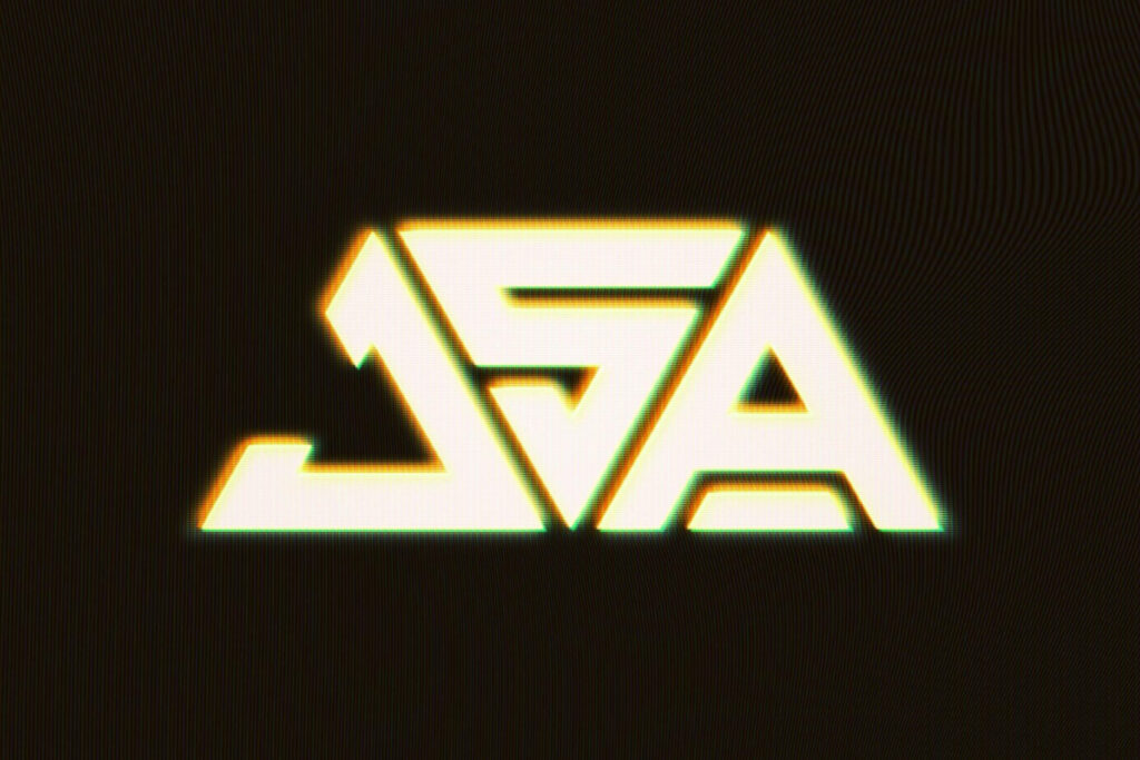 VHS Glowing Tape Text Effect / Logo Mockup