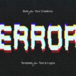 VHS Text Effect