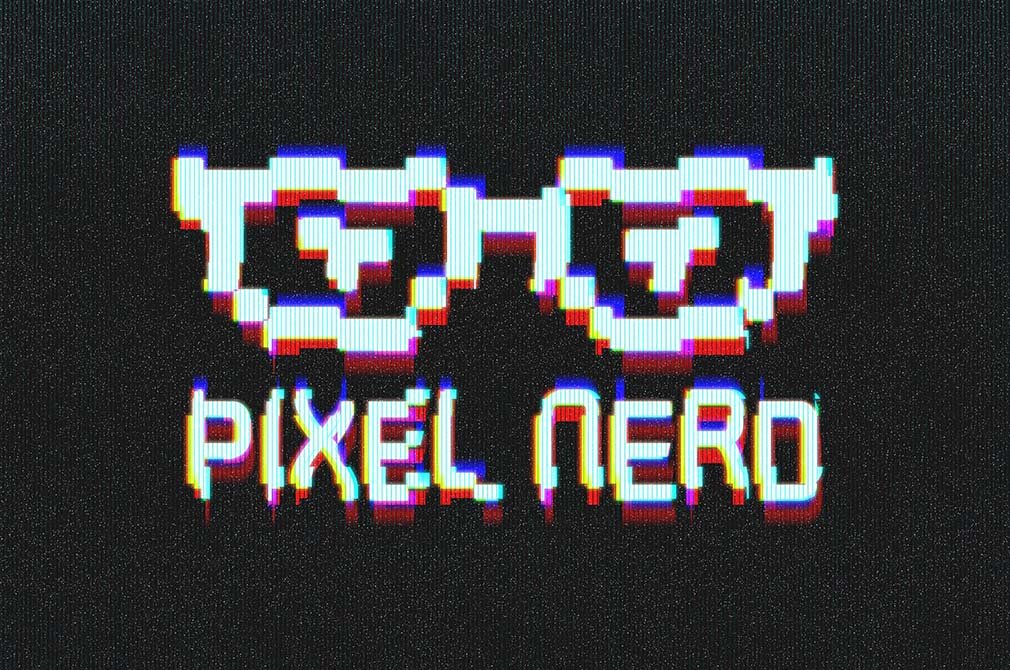 VHS Text Effect FREE PSD