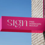 Vibrant Signboard Mockup
