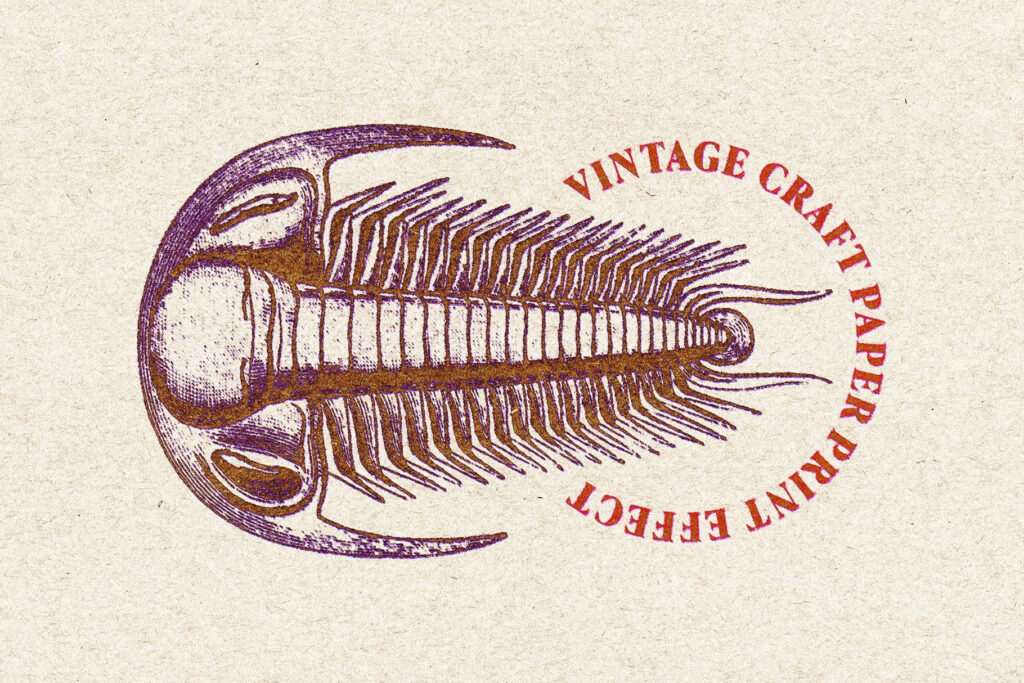 Vintage Grunge Print Effect / Logo Mockup