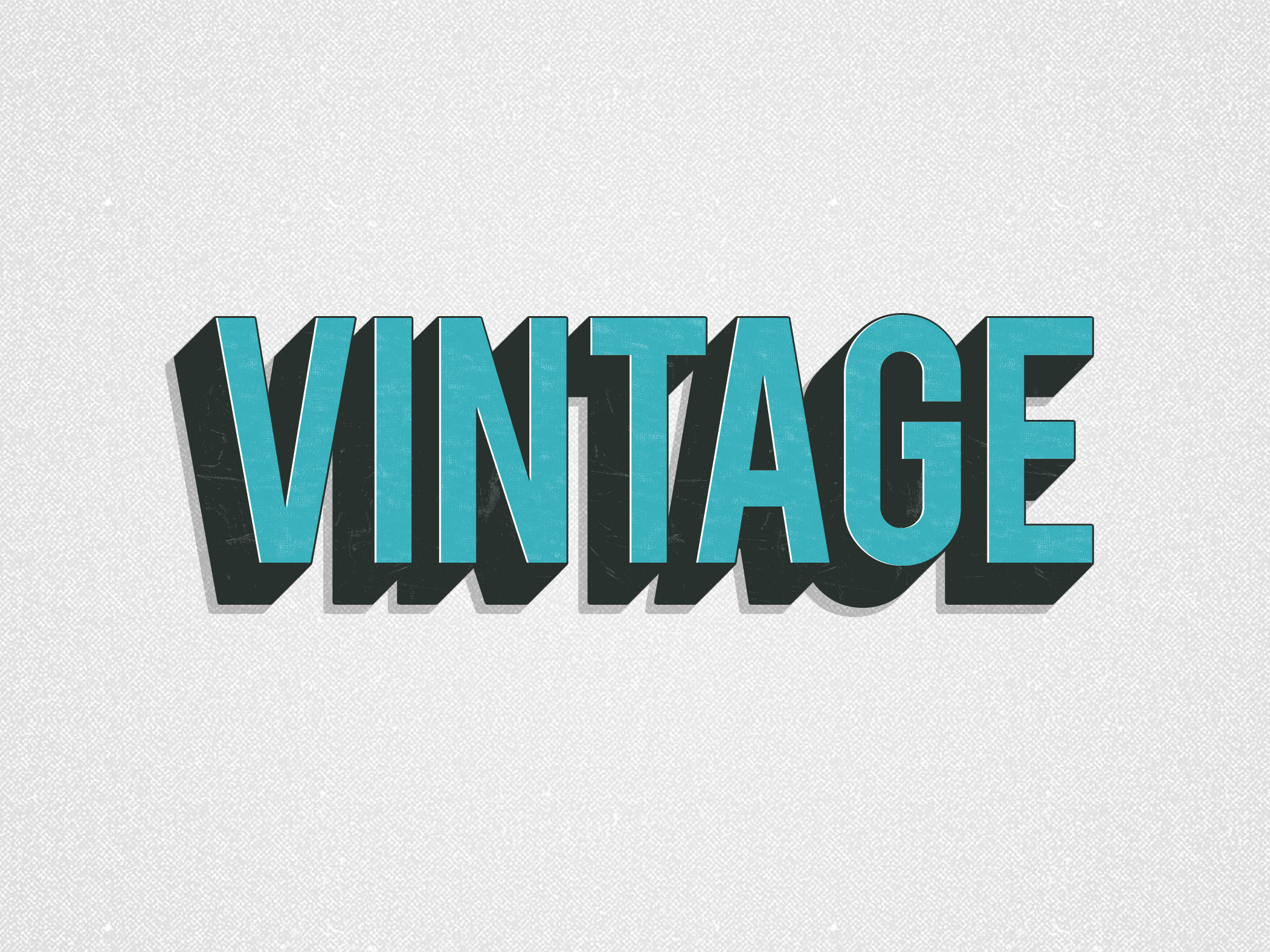 Vintage Layer Styles FREE PSD