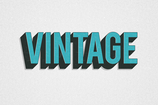 Vintage Layer Styles