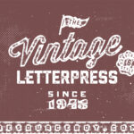 Vintage Letterpress Effects for Text and Logos