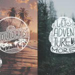 Vintage Letterpress Effects for Text and Logos