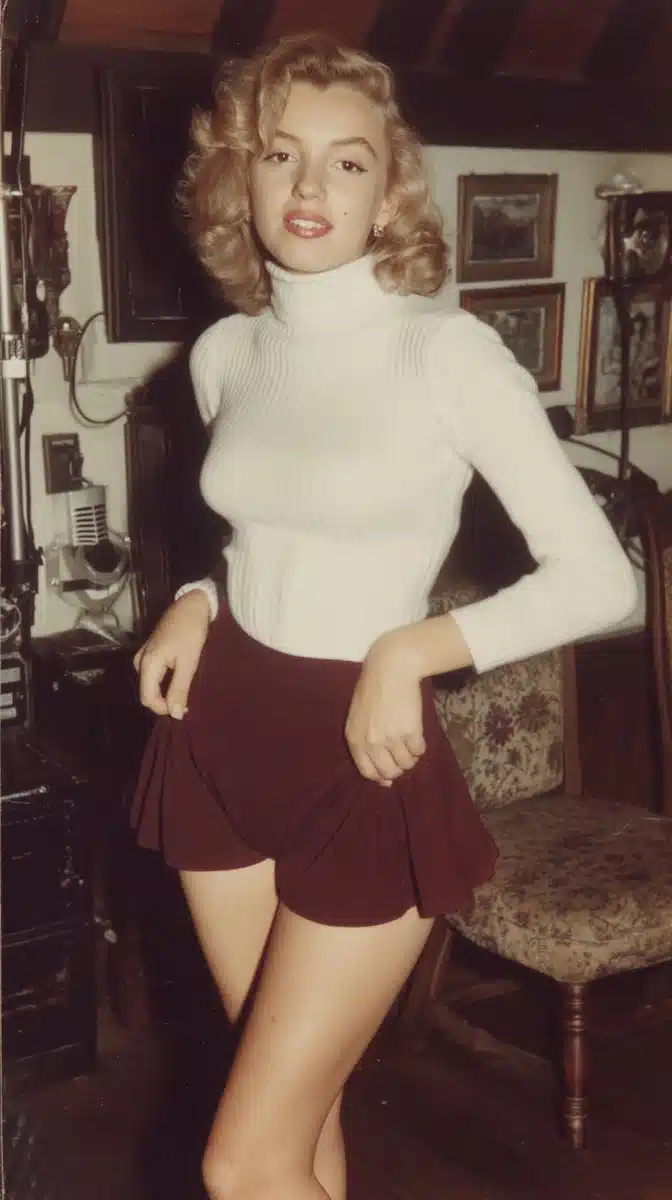 Vintage Portrait of Marilyn Monroe