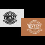 Vintage Stamp Effect / Logo Mockup