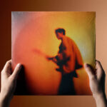 Vinyl Cover Mockup in Hand