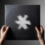 Vinyl Cover Mockup in Hand