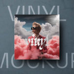 Vinyl Record Cover Mockup