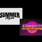 Vivid Retrowave Text Effect
