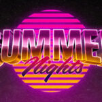 Vivid Retrowave Text Effect