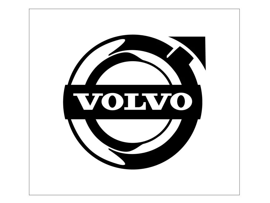 Volvo Black 3D Logo
