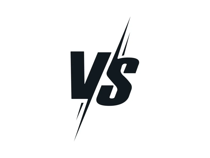 VS Versus Symbol Logo
