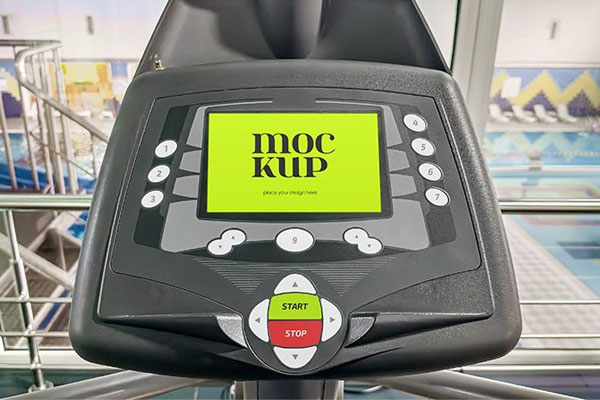Walking Treadmill Mockup