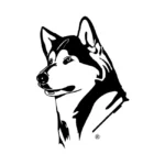 Washington Huskies Mascot Logo