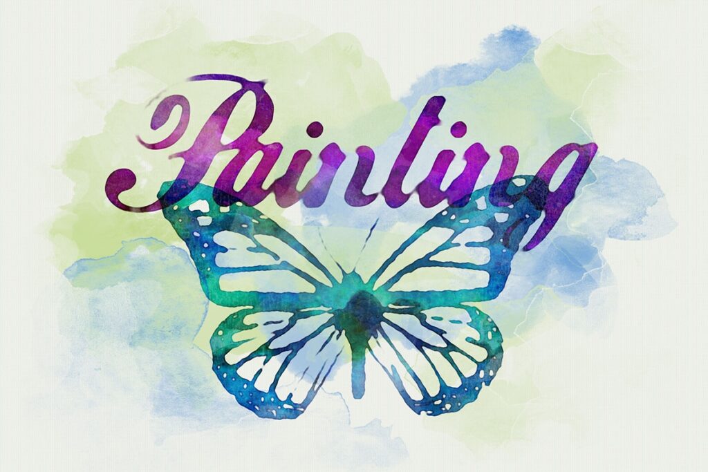 Hyperpix Realistic Watercolor Text Effect