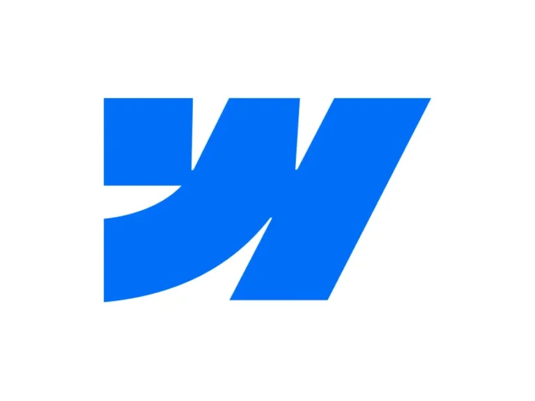 Webflow Letter W Icon Logo