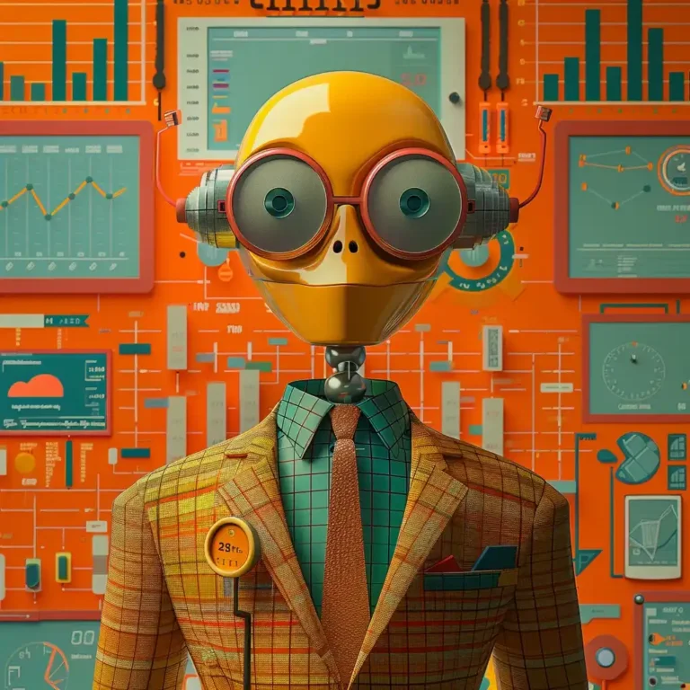 Whimsical AI Investor Android ai prompt preview