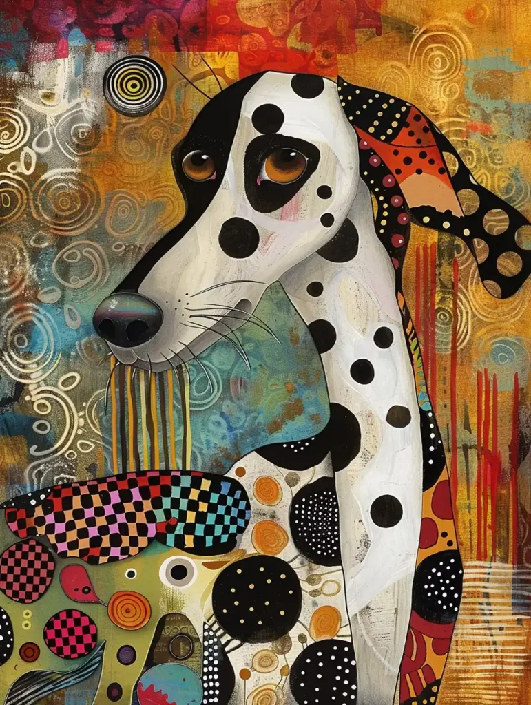 Whimsical Dog Chaos