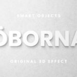 White 3D Signage Effect / Logo Mockup
