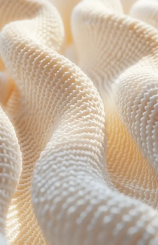 White Woven Wool Texture