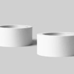 Wide Adhesive Tape Mockups