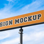 Wide Signage Mockup