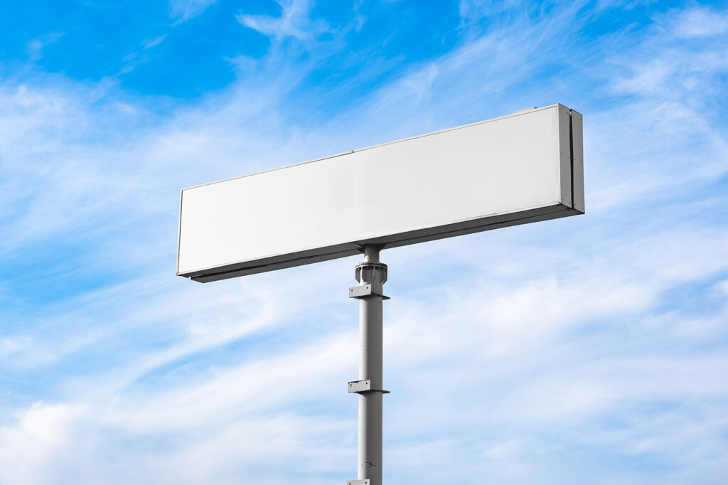 Wide Signage Mockup