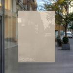 Window Poster Mockup